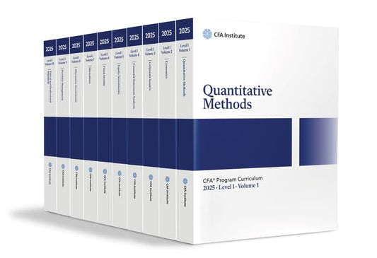 CFA 2025 Program Curriculum Level 1 Box Set