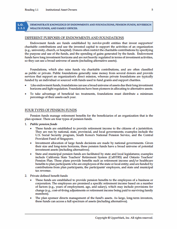 CAIA 2025 UpperMark Level 2 Study Handbook and Formula Sheet